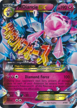 M Diancie EX (XY44) (Jumbo Card) [XY: Black Star Promos] | Eastridge Sports Cards & Games