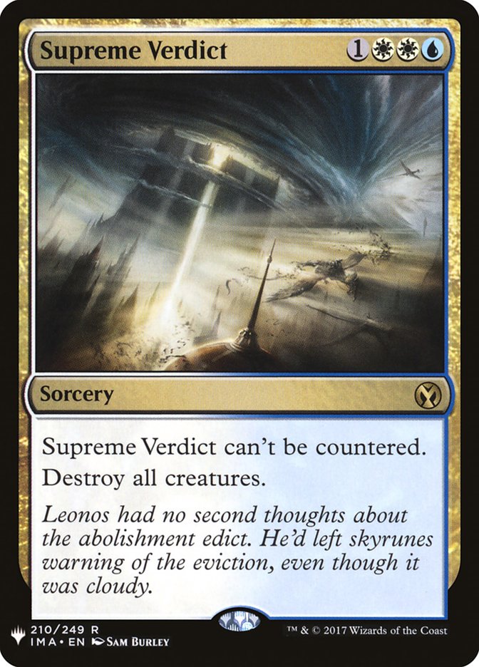 Supreme Verdict [Mystery Booster] | Eastridge Sports Cards & Games