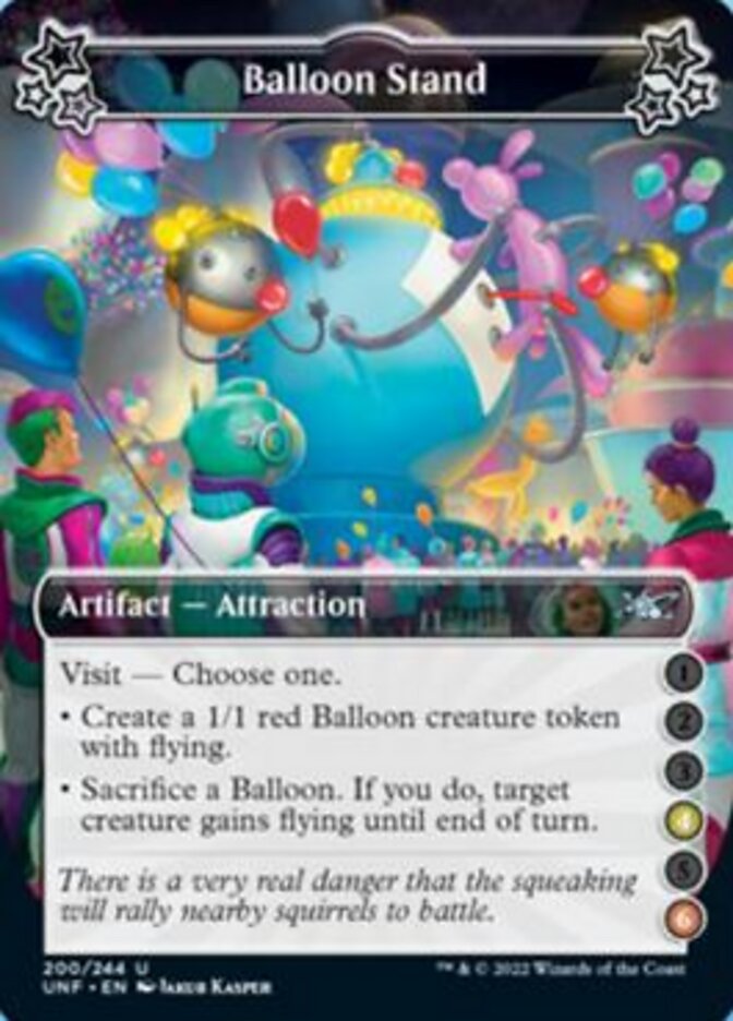 Balloon Stand (4-6) [Unfinity] | Eastridge Sports Cards & Games
