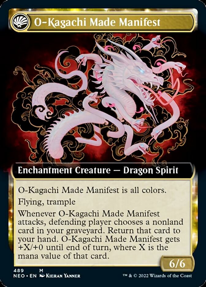 The Kami War // O-Kagachi Made Manifest (Extended Art) [Kamigawa: Neon Dynasty] | Eastridge Sports Cards & Games