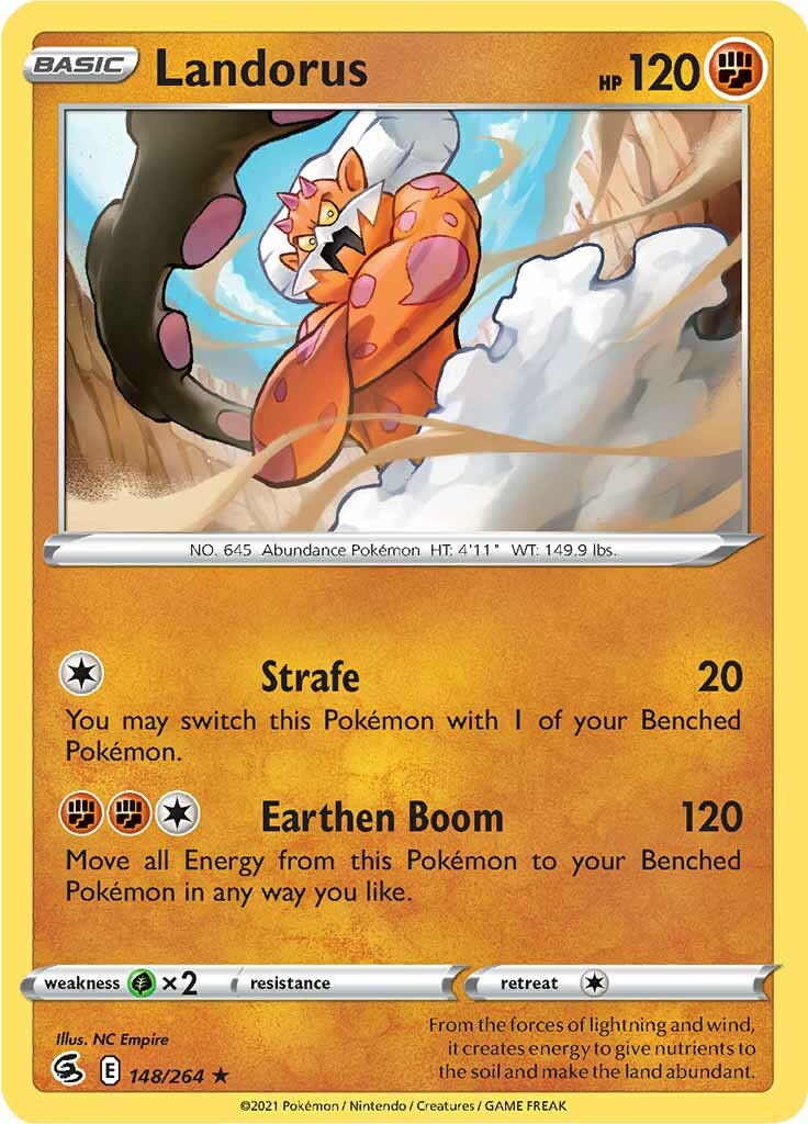 Landorus (148/264) [Sword & Shield: Fusion Strike] | Eastridge Sports Cards & Games