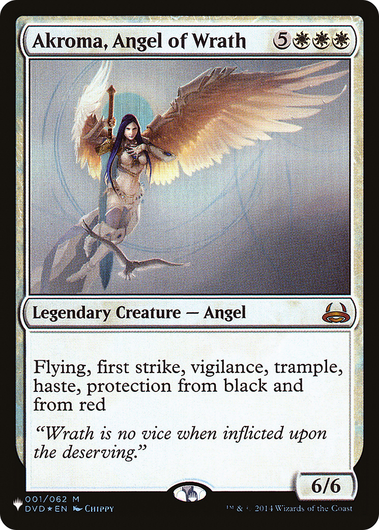 Akroma, Angel of Wrath [The List] | Eastridge Sports Cards & Games