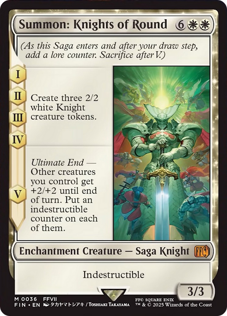 Summon: Knights of Round [FINAL FANTASY] | Eastridge Sports Cards & Games
