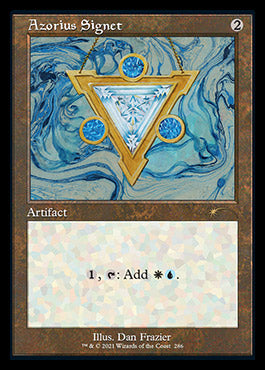 Azorius Signet (Retro) [Secret Lair Drop Series] | Eastridge Sports Cards & Games