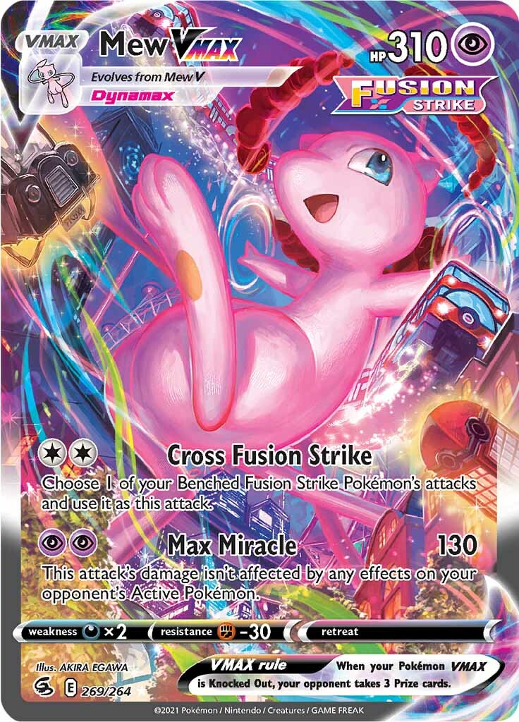 Mew VMAX (269/264) [Sword & Shield: Fusion Strike] | Eastridge Sports Cards & Games