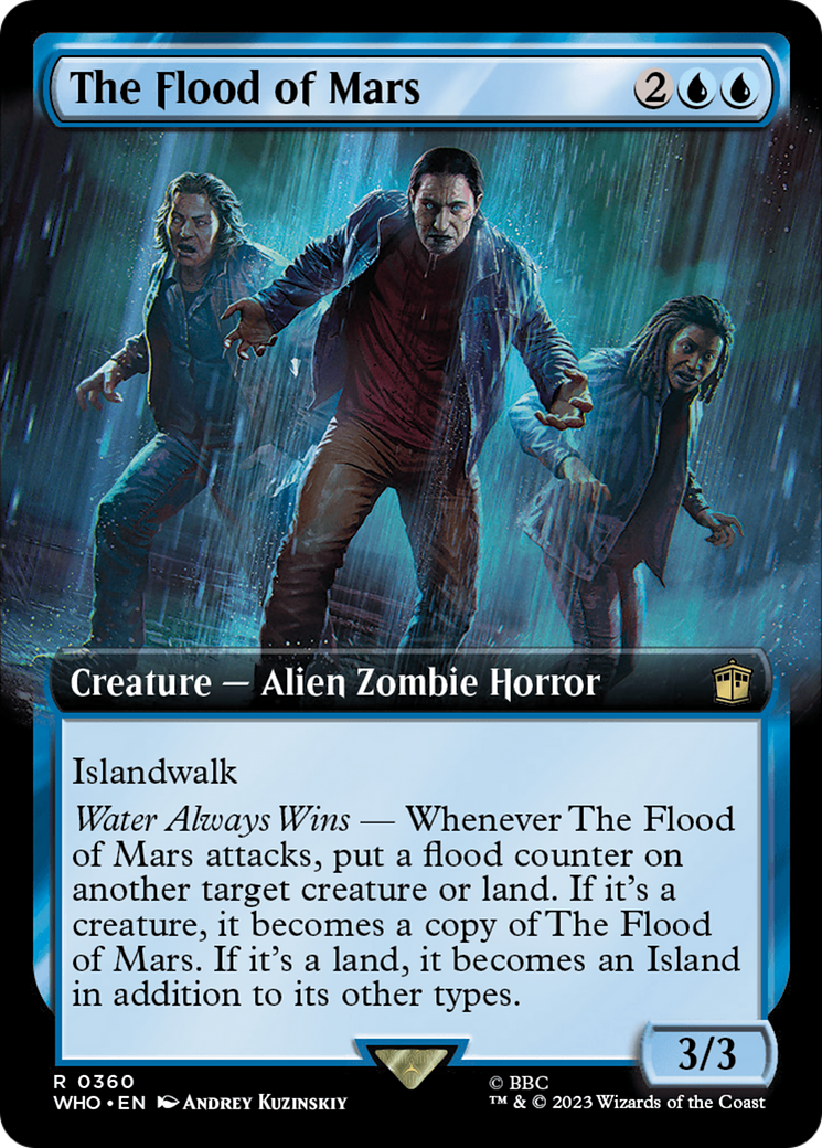 The Flood of Mars (Extended Art) [Doctor Who] | Eastridge Sports Cards & Games