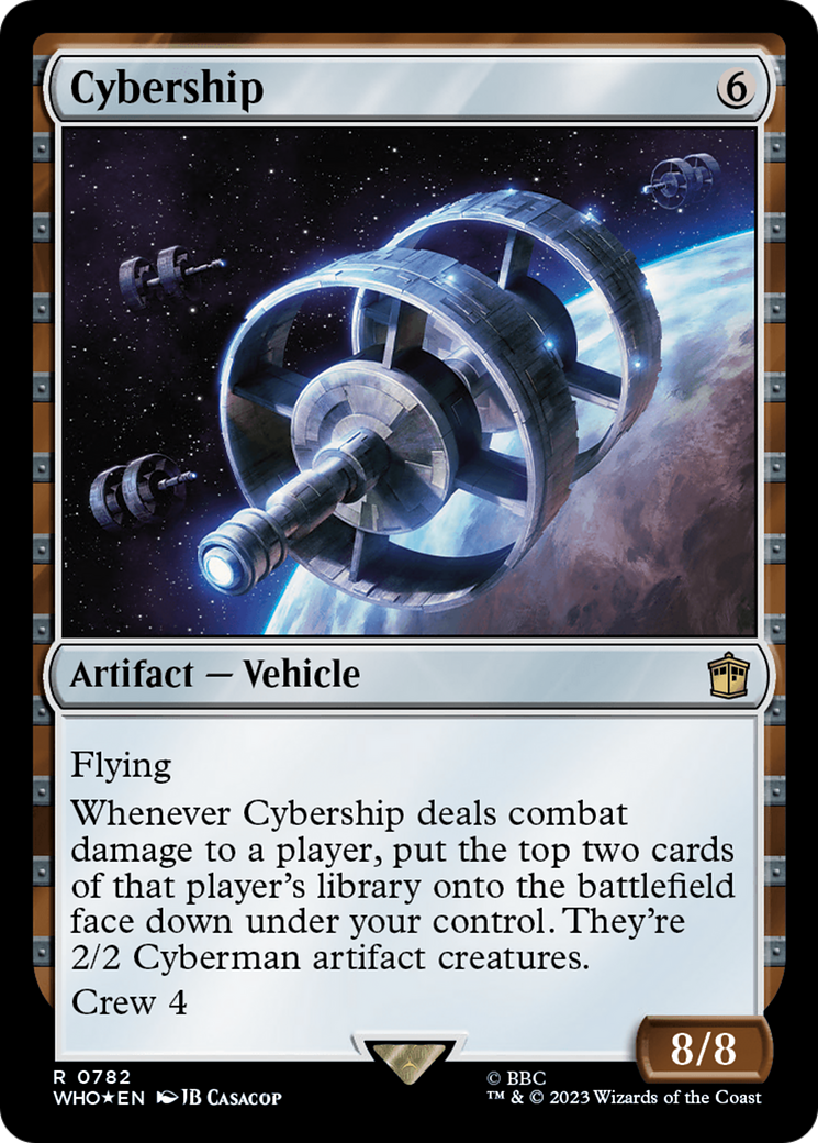 Cybership (Surge Foil) [Doctor Who] | Eastridge Sports Cards & Games