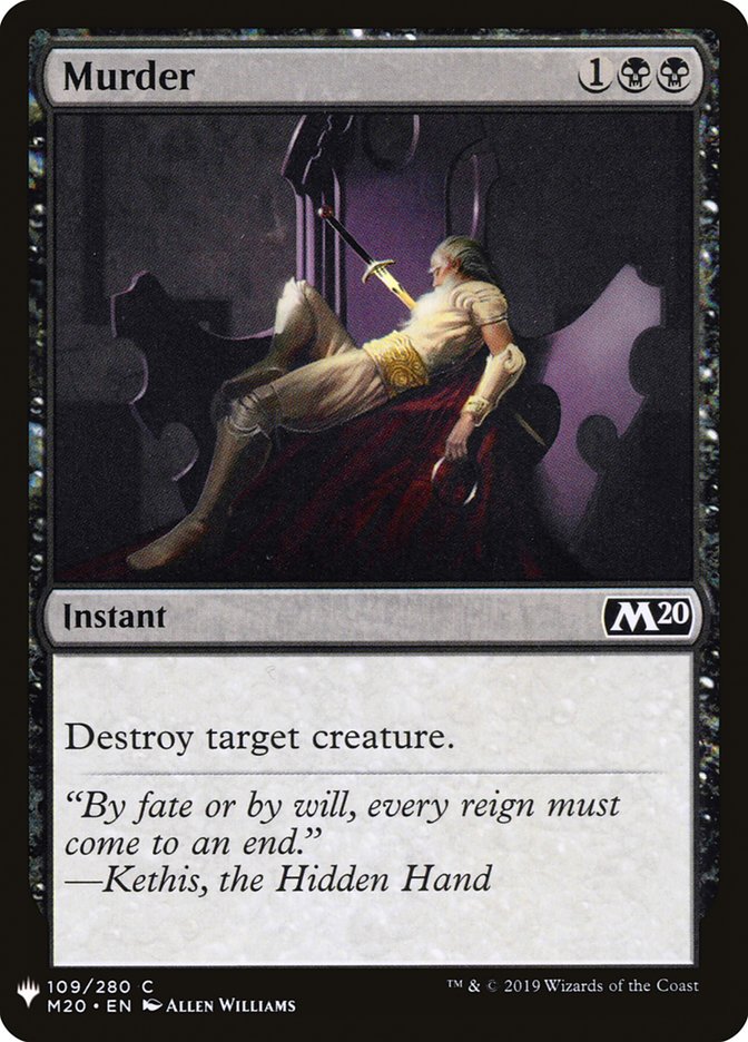 Murder [Mystery Booster] | Eastridge Sports Cards & Games