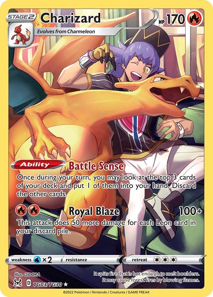 Charizard (TG03/TG30) [Sword & Shield: Lost Origin] | Eastridge Sports Cards & Games