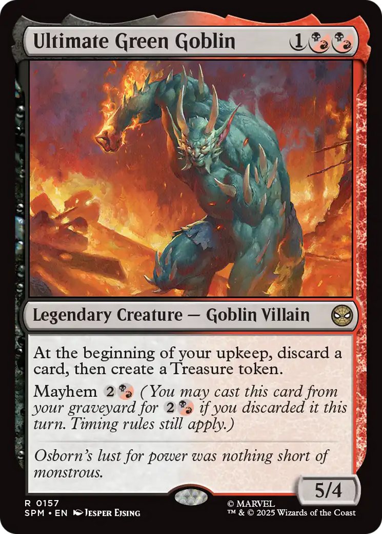 Ultimate Green Goblin [Marvel's Spider-Man] | Eastridge Sports Cards & Games