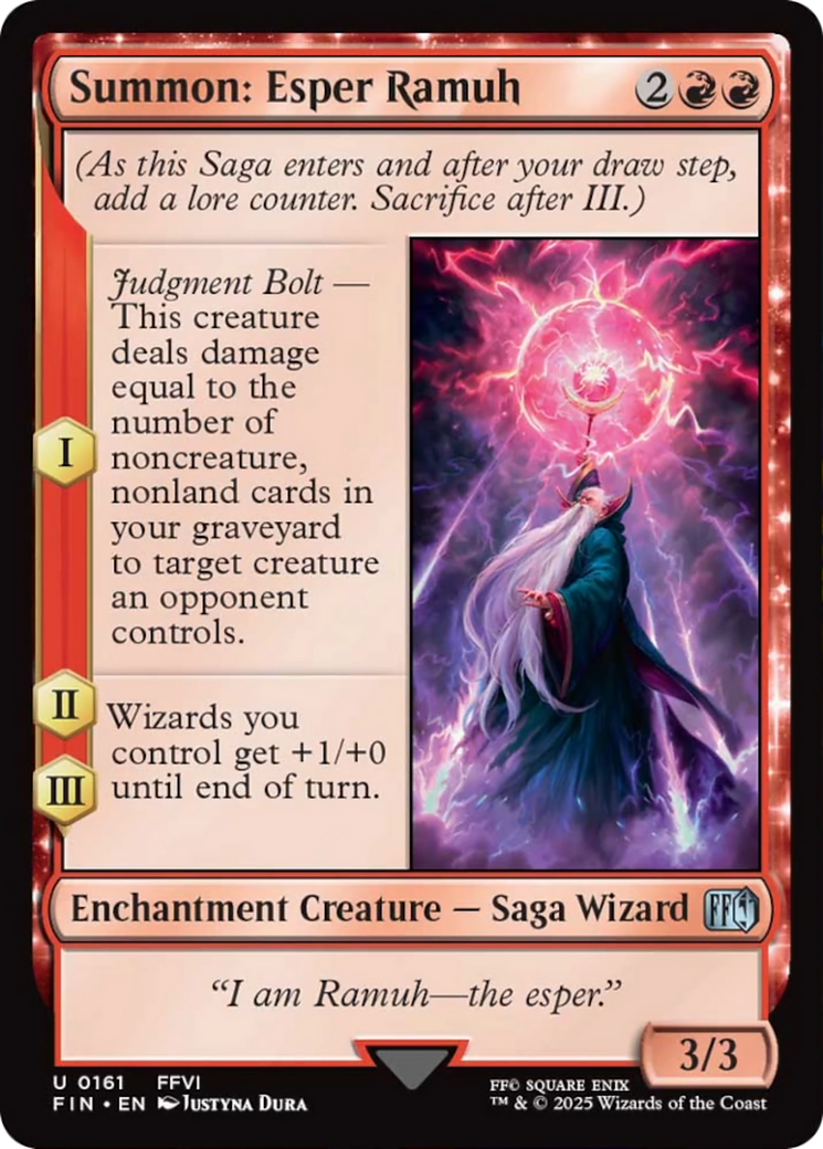 Summon: Esper Ramuh [FINAL FANTASY] | Eastridge Sports Cards & Games
