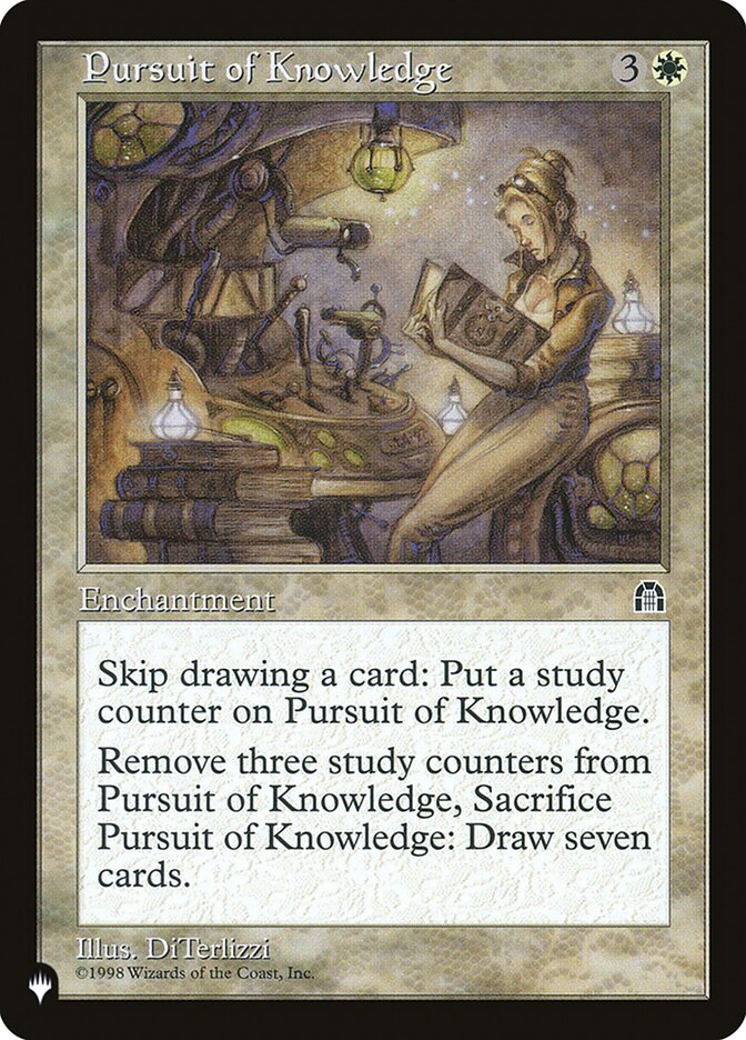 Pursuit of Knowledge [The List] | Eastridge Sports Cards & Games