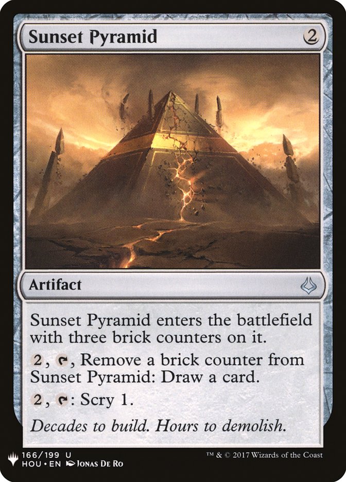 Sunset Pyramid [Mystery Booster] | Eastridge Sports Cards & Games