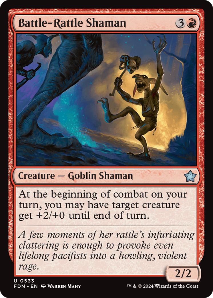 Battle-Rattle Shaman [Foundations] | Eastridge Sports Cards & Games