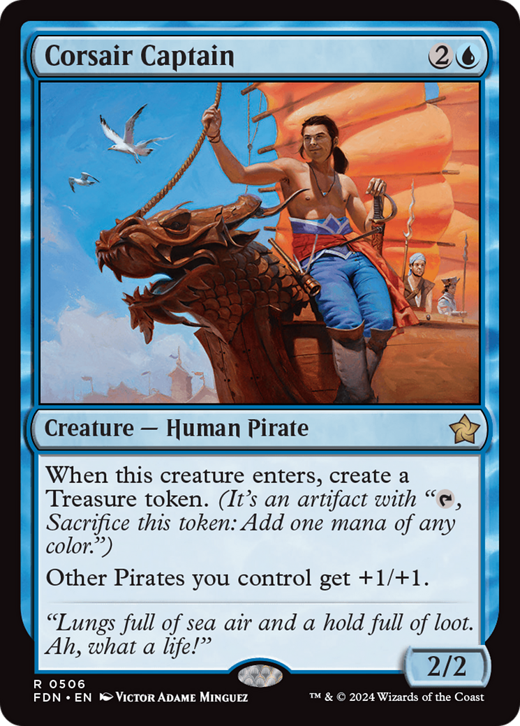 Corsair Captain [Foundations] | Eastridge Sports Cards & Games
