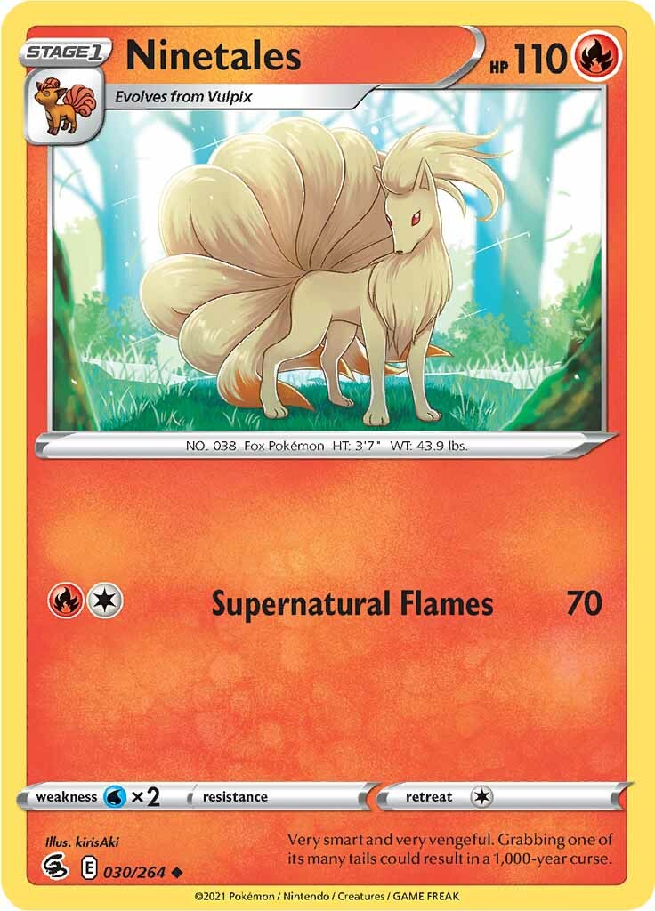 Ninetales (030/264) [Sword & Shield: Fusion Strike] | Eastridge Sports Cards & Games