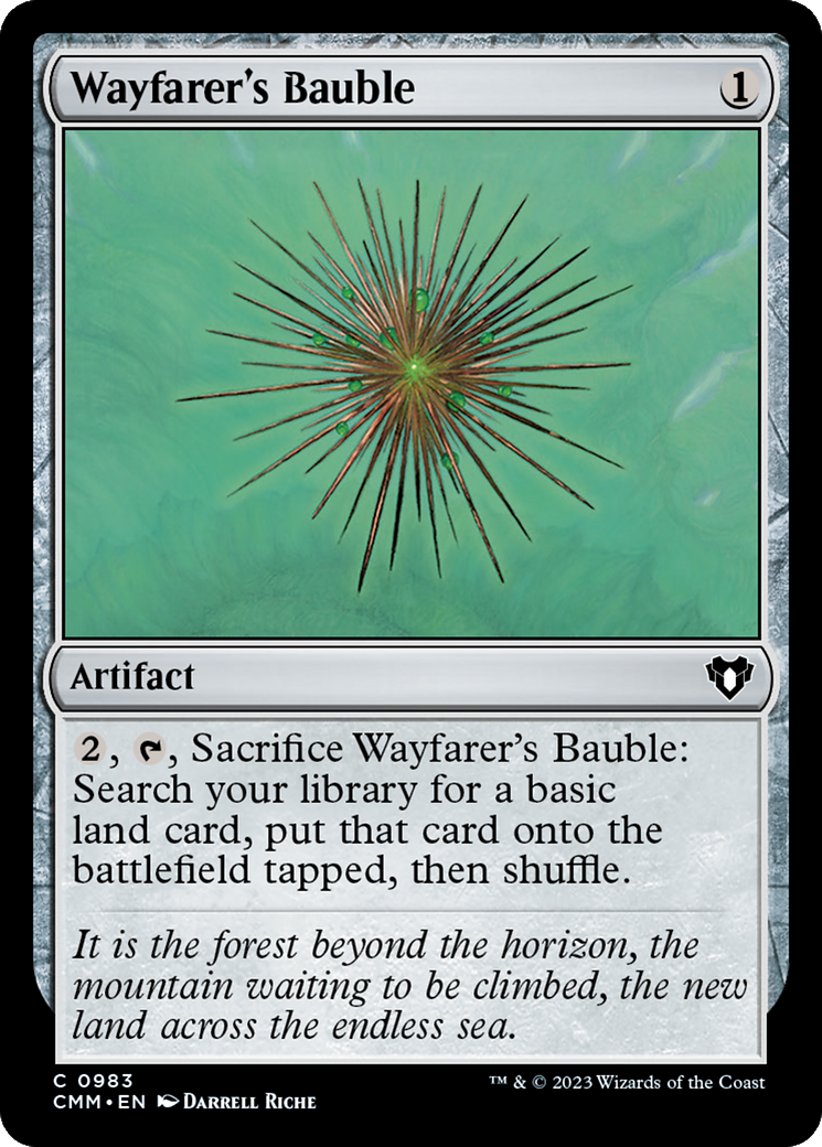 Wayfarer's Bauble [Commander Masters] | Eastridge Sports Cards & Games