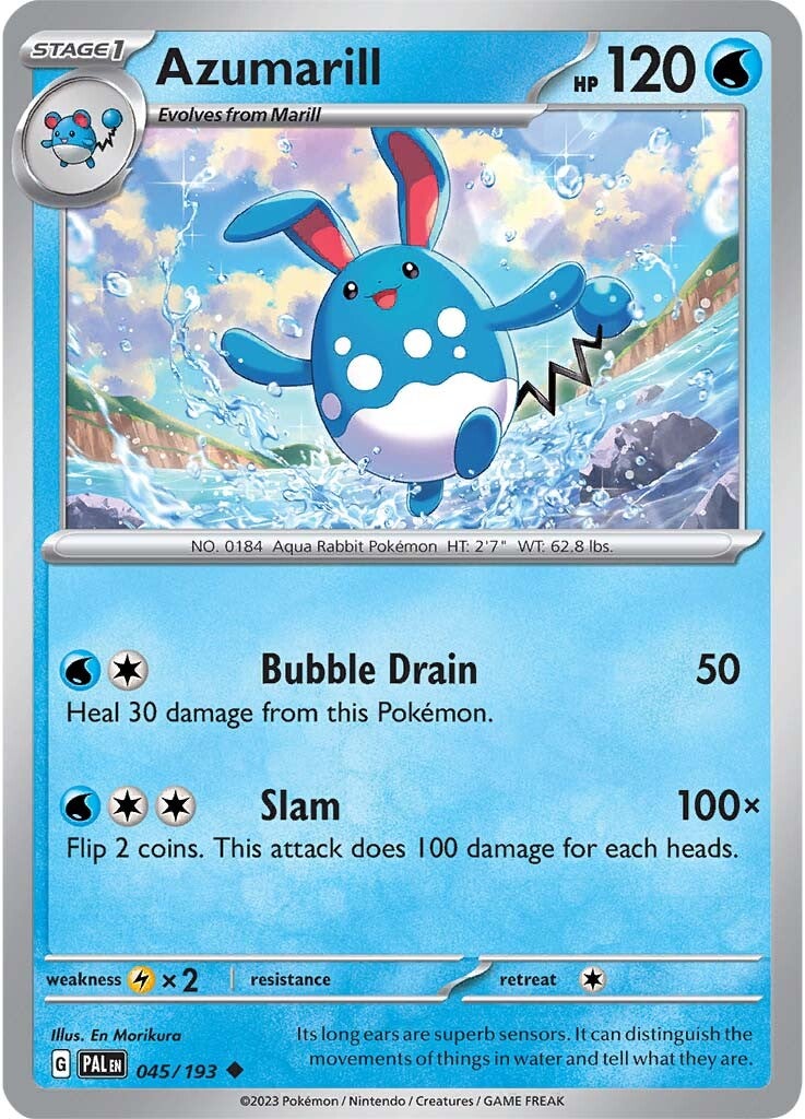 Azumarill (045/193) [Scarlet & Violet: Paldea Evolved] | Eastridge Sports Cards & Games