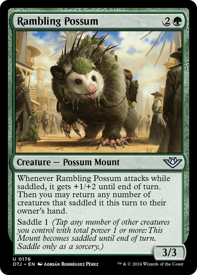 Rambling Possum [Outlaws of Thunder Junction] | Eastridge Sports Cards & Games