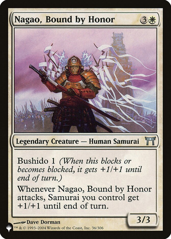 Nagao, Bound by Honor [The List] | Eastridge Sports Cards & Games