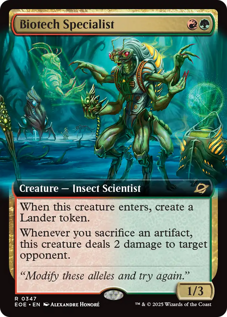 Biotech Specialist (Extended Art) [Edge of Eternities] | Eastridge Sports Cards & Games