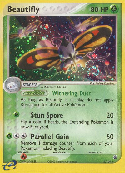 Beautifly (2/109) [EX: Ruby & Sapphire] | Eastridge Sports Cards & Games