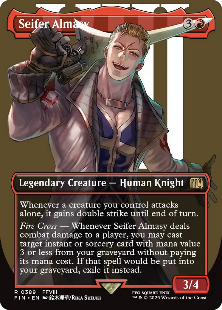 Seifer Almasy (Borderless) [FINAL FANTASY] | Eastridge Sports Cards & Games