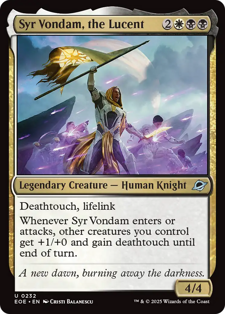 Syr Vondam, the Lucent [Edge of Eternities] | Eastridge Sports Cards & Games
