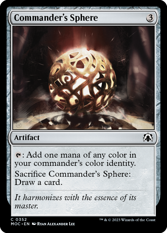 Commander's Sphere [March of the Machine Commander] | Eastridge Sports Cards & Games