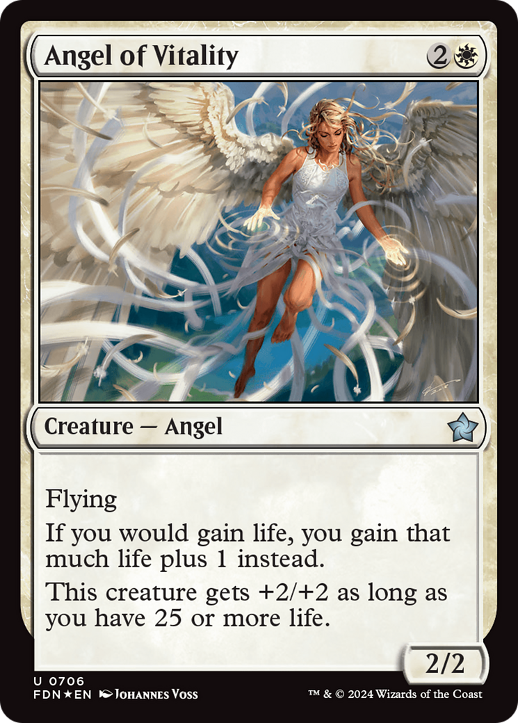 Angel of Vitality [Foundations] | Eastridge Sports Cards & Games