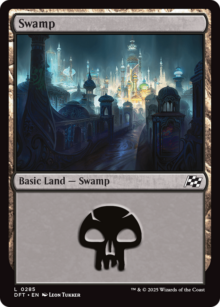 Swamp (0285) [Aetherdrift] | Eastridge Sports Cards & Games