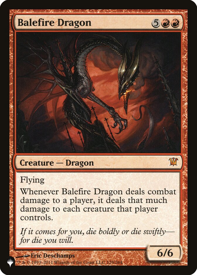 Balefire Dragon [The List] | Eastridge Sports Cards & Games