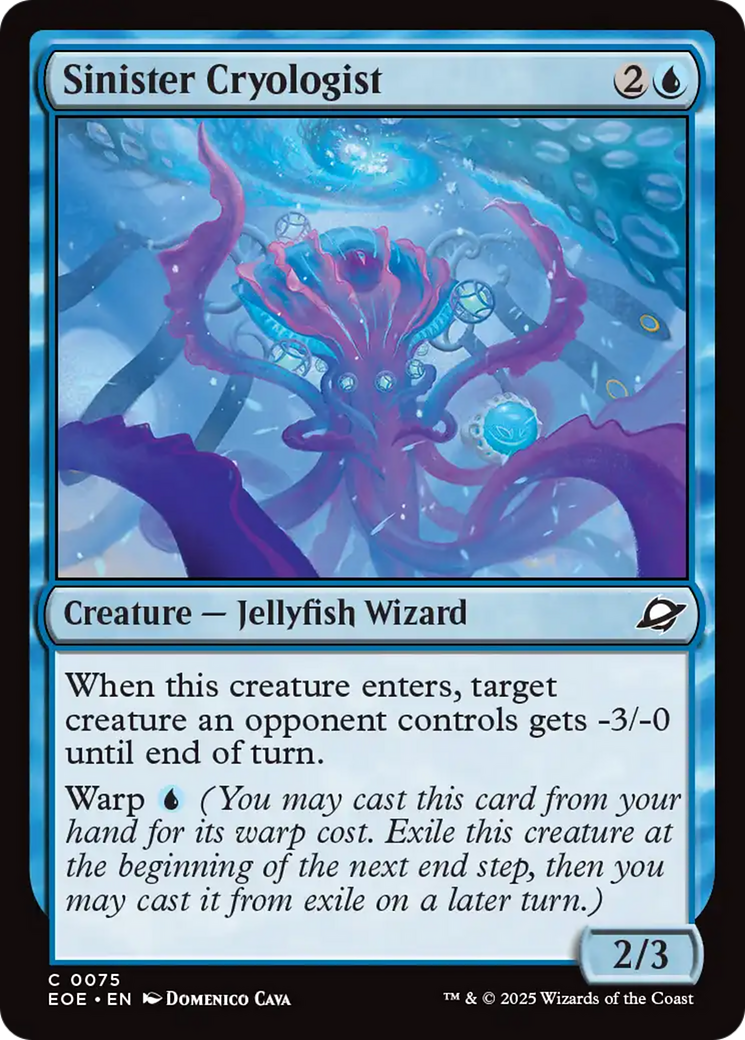 Sinister Cryologist [Edge of Eternities] | Eastridge Sports Cards & Games