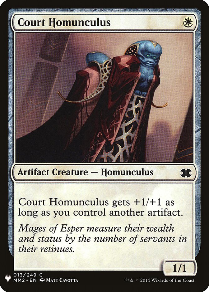 Court Homunculus [Mystery Booster] | Eastridge Sports Cards & Games