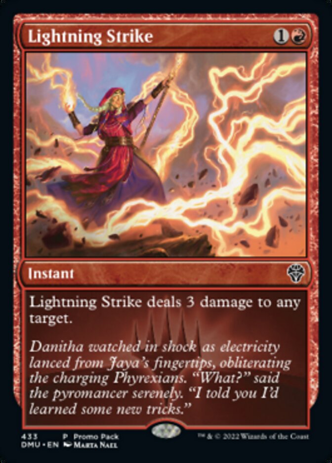 Lightning Strike (Promo Pack) [Dominaria United Promos] | Eastridge Sports Cards & Games