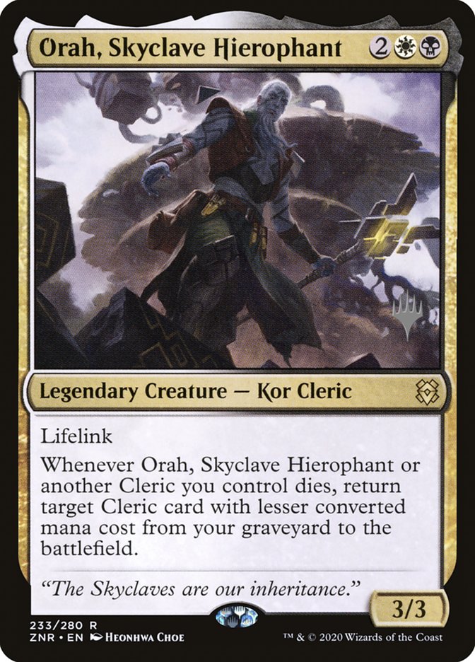 Orah, Skyclave Hierophant (Promo Pack) [Zendikar Rising Promos] | Eastridge Sports Cards & Games