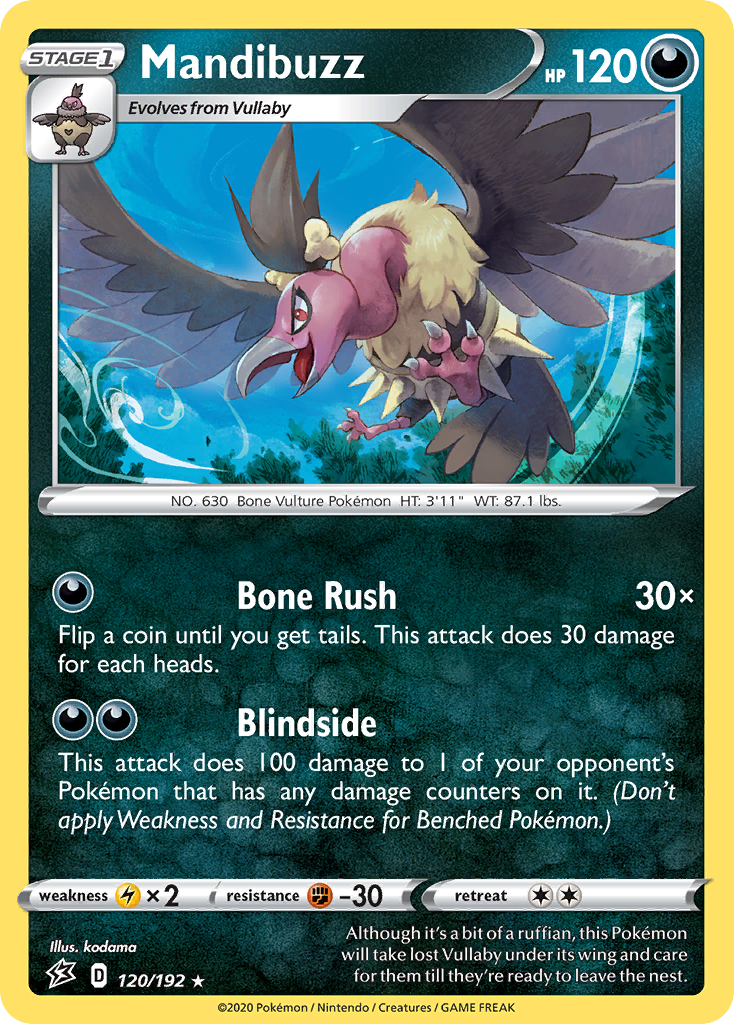 Mandibuzz (120/192) [Sword & Shield: Rebel Clash] | Eastridge Sports Cards & Games