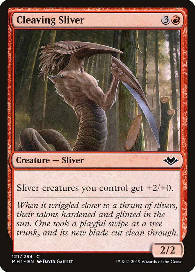 Cleaving Sliver [Modern Horizons] | Eastridge Sports Cards & Games