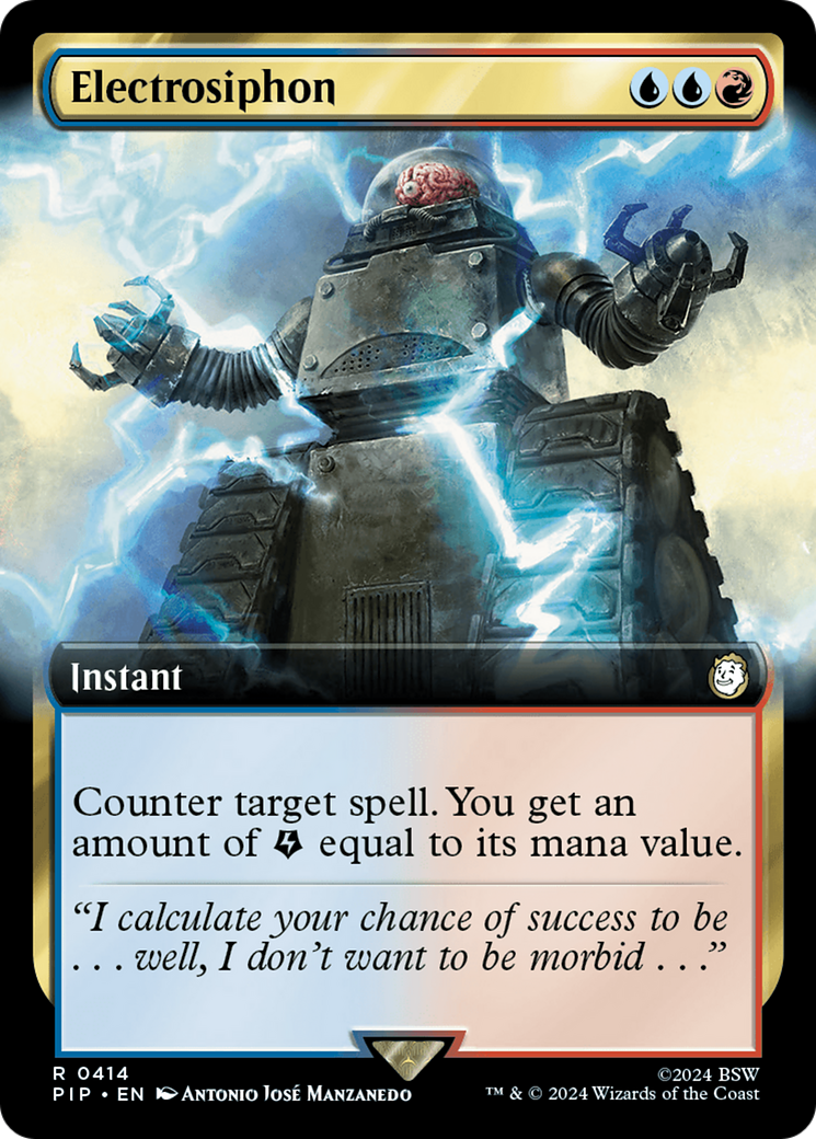 Electrosiphon (Extended Art) [Fallout] | Eastridge Sports Cards & Games