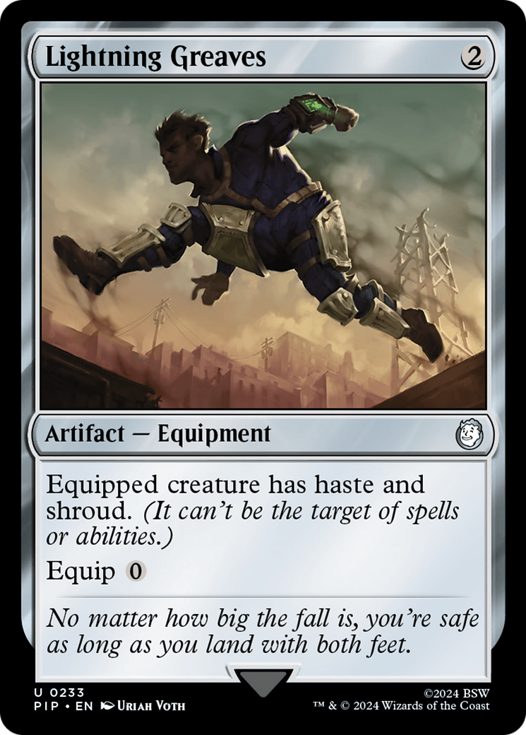 Lightning Greaves [Fallout] | Eastridge Sports Cards & Games