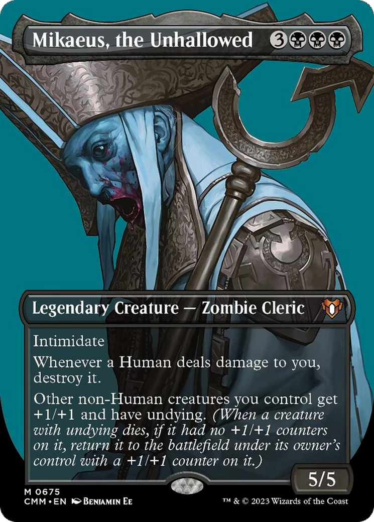 Mikaeus, the Unhallowed (Borderless Profile) [Commander Masters] | Eastridge Sports Cards & Games