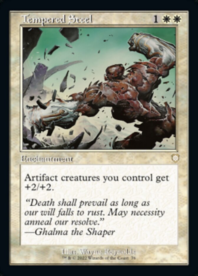 Tempered Steel (Retro) [The Brothers' War Commander] | Eastridge Sports Cards & Games