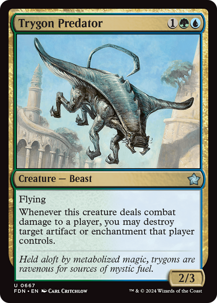 Trygon Predator [Foundations] | Eastridge Sports Cards & Games