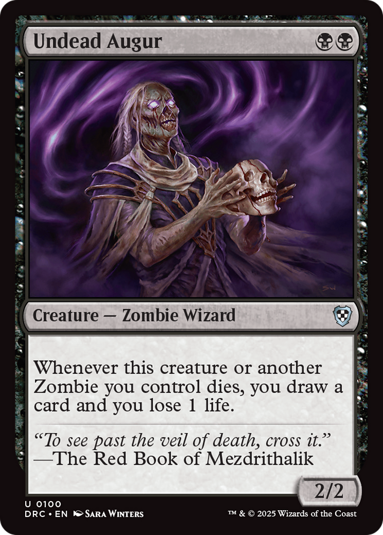 Undead Augur [Aetherdrift Commander] | Eastridge Sports Cards & Games