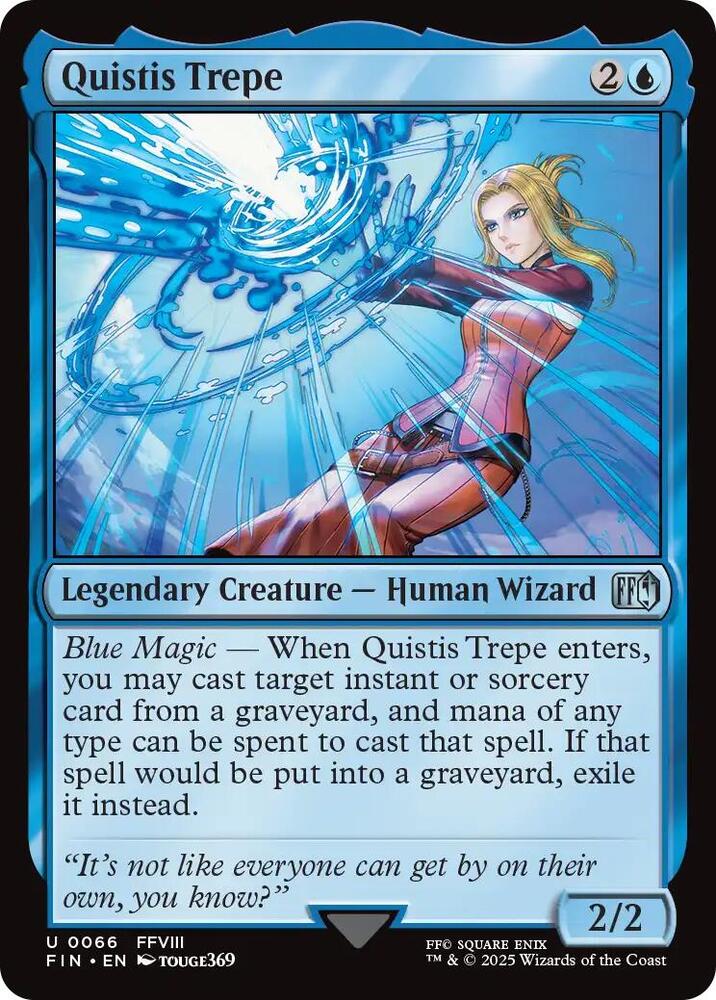 Quistis Trepe [FINAL FANTASY] | Eastridge Sports Cards & Games