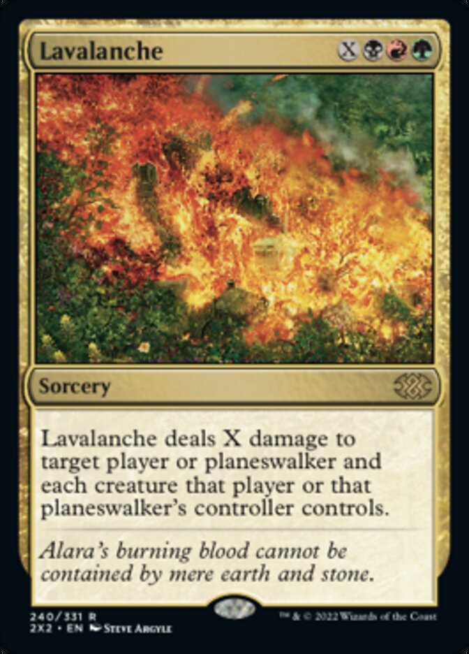 Lavalanche [Double Masters 2022] | Eastridge Sports Cards & Games