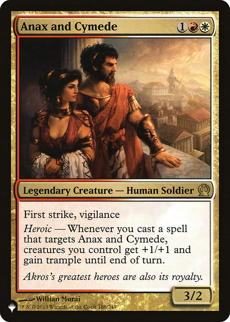 Anax and Cymede [The List] | Eastridge Sports Cards & Games