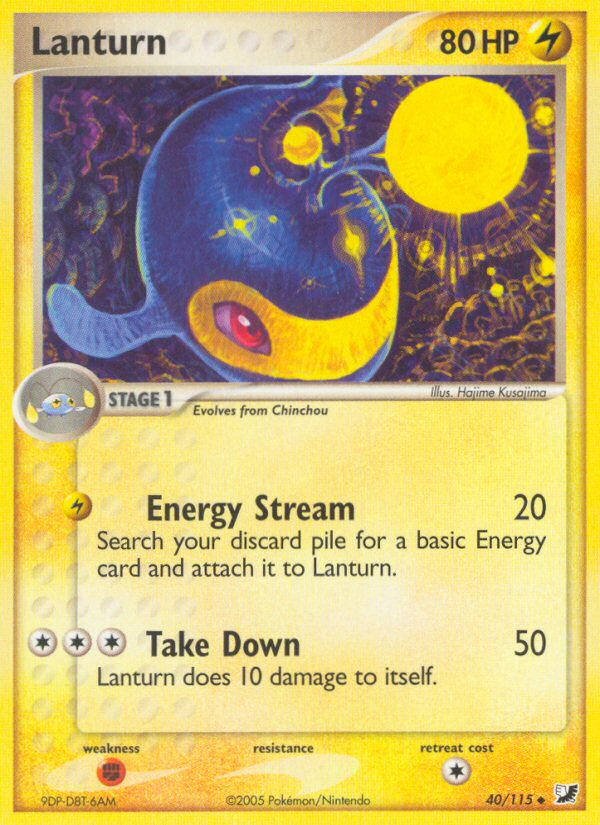 Lanturn (40/115) [EX: Unseen Forces] | Eastridge Sports Cards & Games