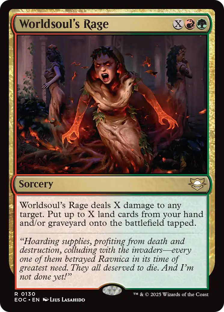 Worldsoul's Rage [Edge of Eternities Commander] | Eastridge Sports Cards & Games