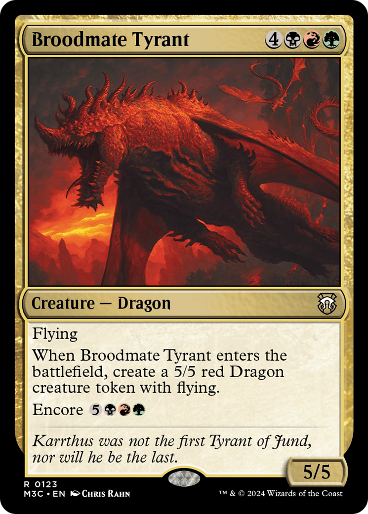 Broodmate Tyrant [Modern Horizons 3 Commander] | Eastridge Sports Cards & Games